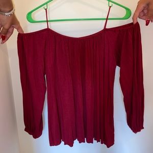 Bailey 44 shoulder cut out shirt